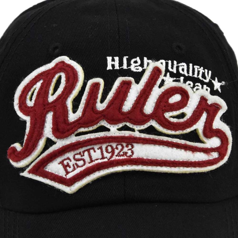 Stereoscopic Rulers Embroidered Baseball Wide brimmed Duck Tongue Dome Sunshade Hat_voghion.com