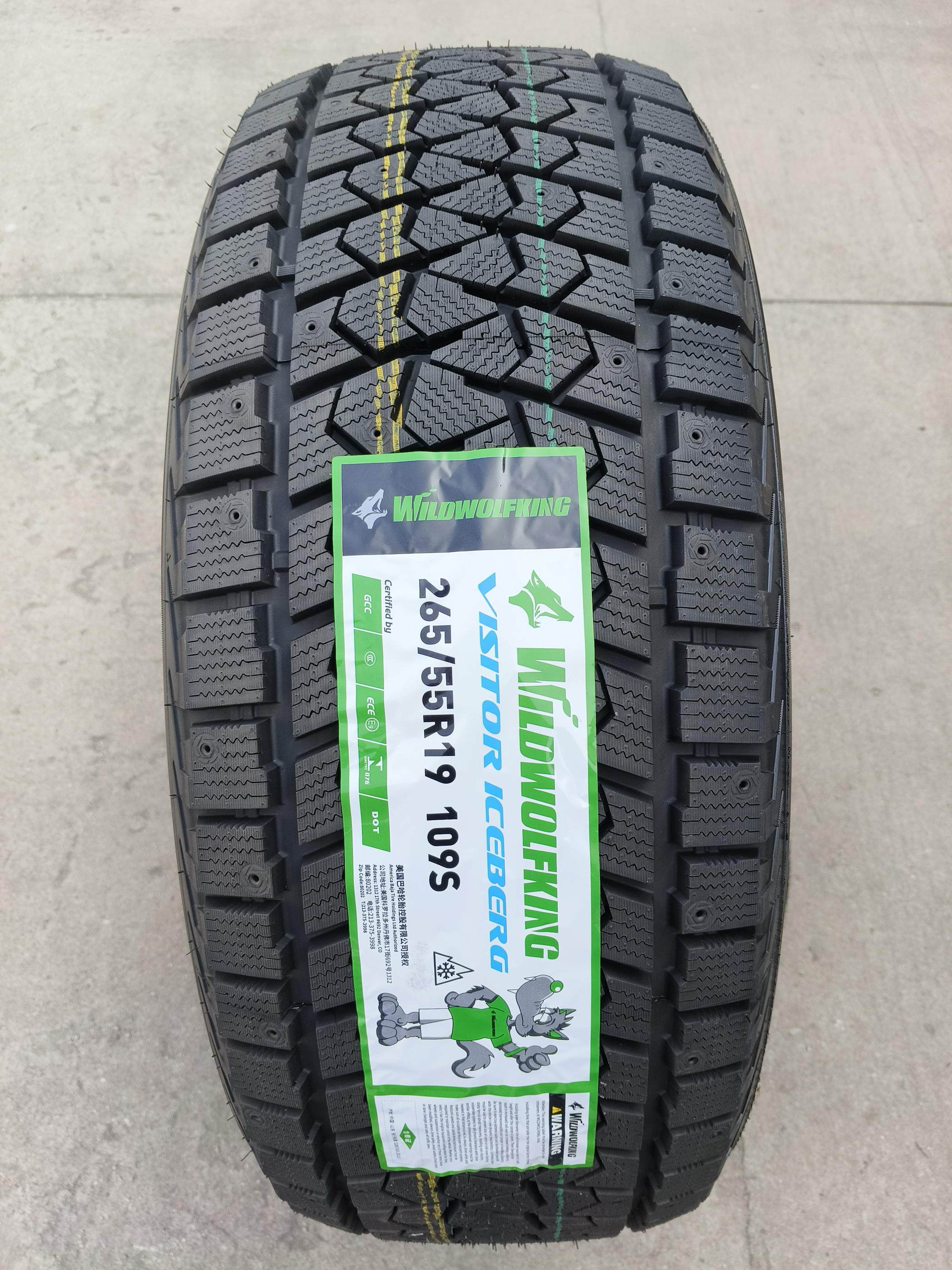 Studded Winter Snow Tires 265 285 315/40 50R17R18R20R21 Raptor Wrangler