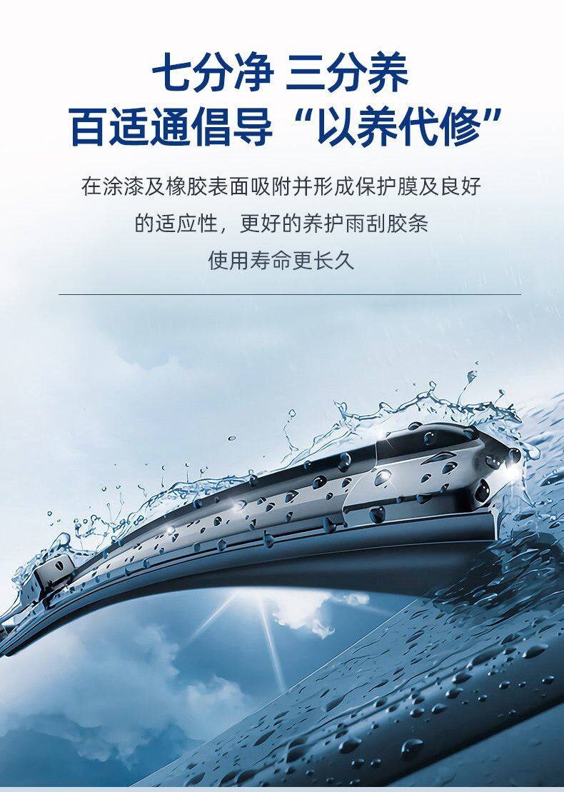 Baisitong Glass Cleaner Car Wiper Fluid Winter Antifreeze Wiper Glass Cleaner -37 Degrees Universal for All Seasons