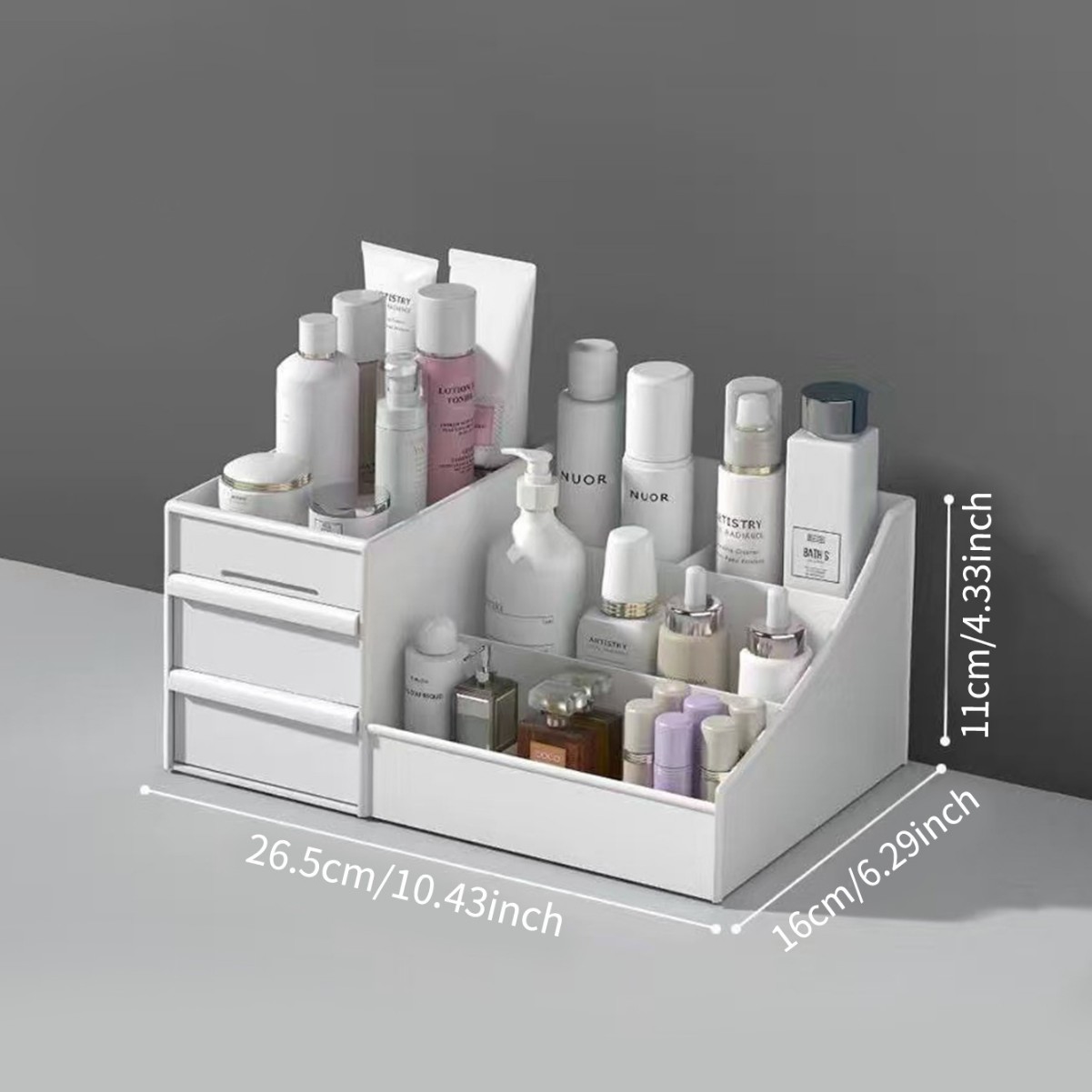 화이트 [사이즈] 26.5*16*11CM