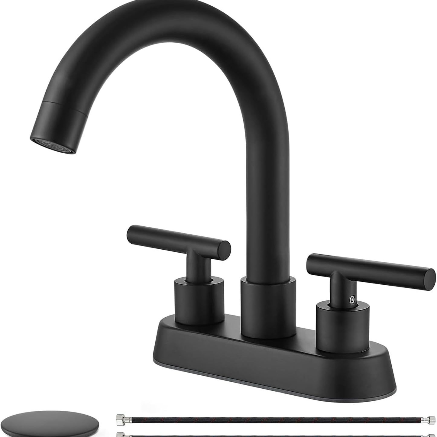 Acero inoxidable transfronterizo doble agujero lavabos lava