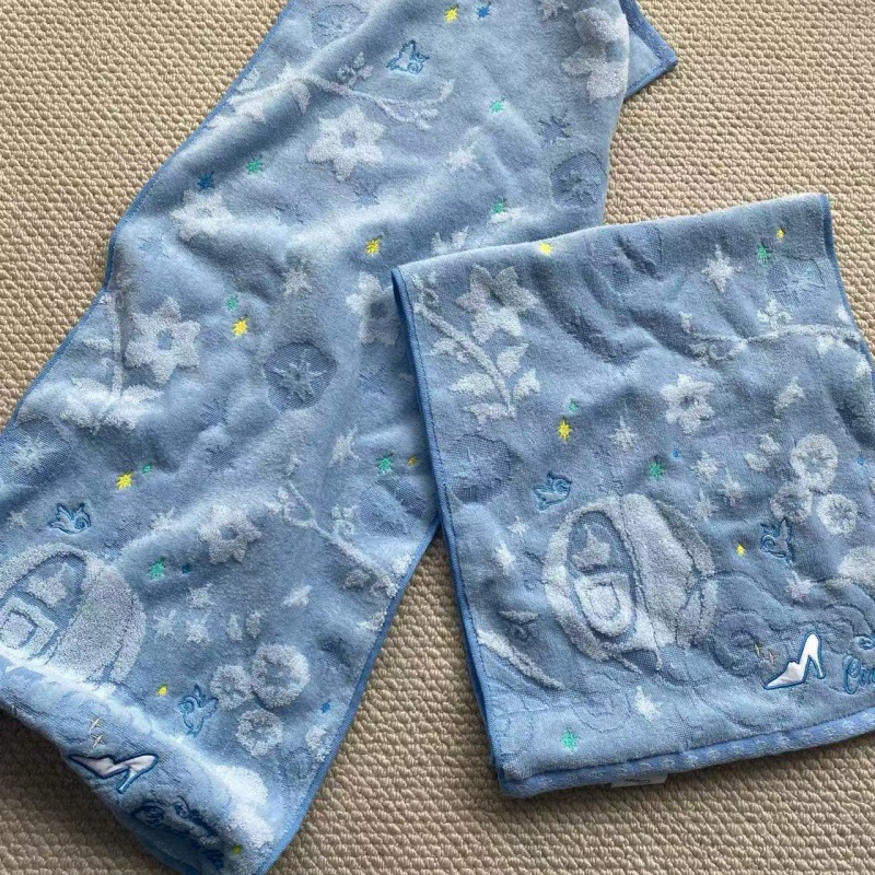 Disney Embroidered Towel Children's Large Towel Face Towel 35*80 Cinderella Pumpkin Carriage Embroidered Face Towel Clearance Disney Embroidered Towel Children's Large Towel Face Towel 35*80 Cinderella Pumpkin Carriage Embroidered Face Towel Clearance