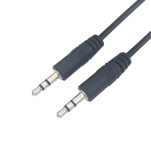 Dedicated 3.5mm male-to-male aux audio cable for wholesale, suitable for smartphones, computers, car audio, and headphones with dual male connectors