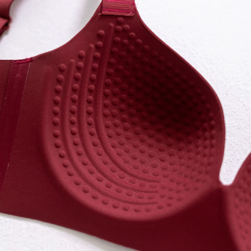 Bra, supporting massager, underwear, plus size, no trace