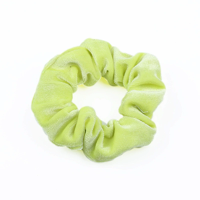 Hair Scrunchie (Swan) multicolour, European style, simple elegant design, 9.5×3.5 cm