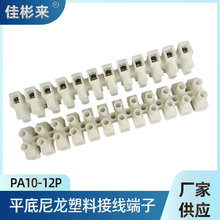 现货PA10F-12P接线端子排12P接线柱 PA10接线端子12位接线端子