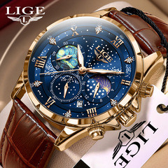 Men's Quartz Watch Fashion Business Strap Waterproof Three-Hour Hand Watch Men's Wholesale One-Time Shipping Cross-Border New Arrival