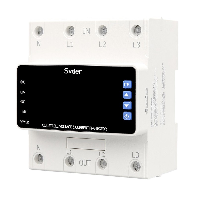 高质量三相过欠压保护器63A |3Phase Over Under Voltage Limiter|undefined