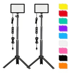 撮影ライト LED 補助光 10W ライブブロードキャスト照明 写真撮影 タブレットスタンド 補助光 撮影ビデオ ライトソース