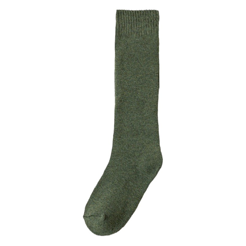 Thickened Calf Socks Fleece-Lined Warm Socks Women's Stockings Winter Pressure Slimming Leg Autumn and Winter Stockings Towel Women's Socks