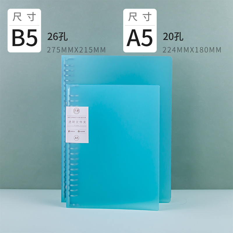 A5/20 구멍/마카 블루 빈 클램프