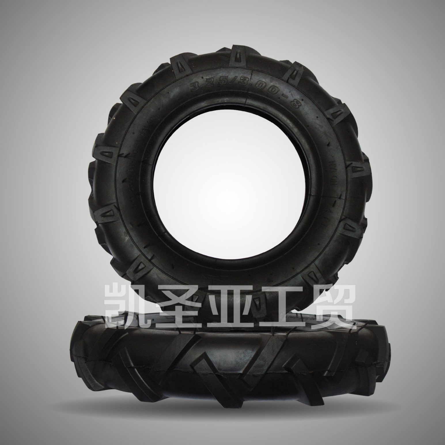轮胎厂家批发3.25/3.00-8人字外胎 微耕机轮胎  质优价廉 抗老化