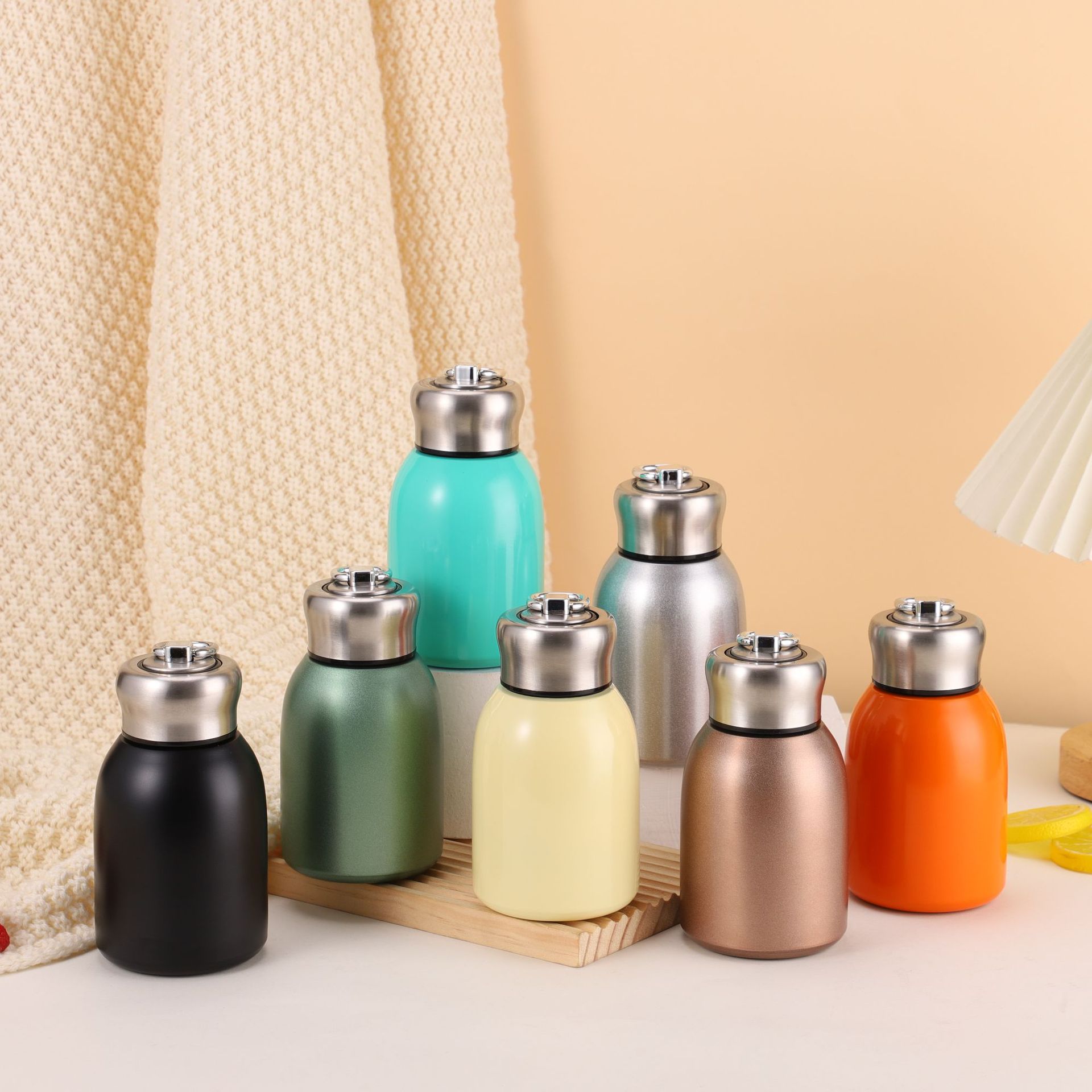 Isolierte Mini Edelstahl Thermobecher Mit Henkel Für Unterwegs_voghion.com