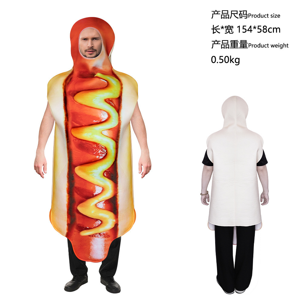 핫도그 화합물 스폰지 세트