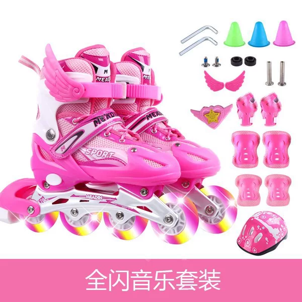 Fuchsia set, helmet, protective gear, Birthday gift