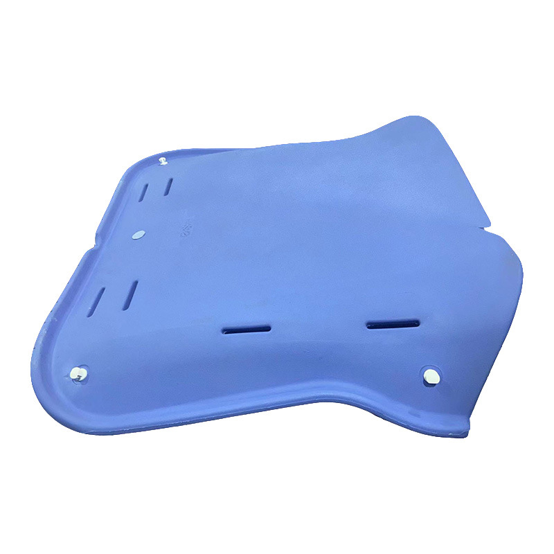 pu发泡厂加工定制蓝色聚氨酯发泡坐垫 表面晒纹自结皮pu泡棉