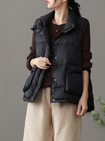Women's Vest, down Jacket, Women's Duck down Vest, Women's down Gilet