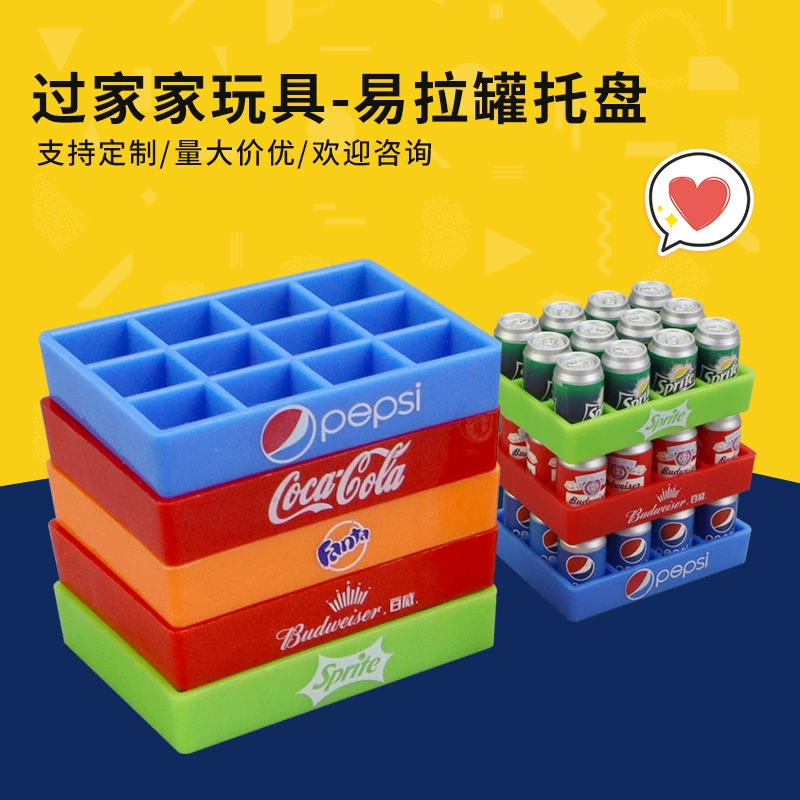 Моделирование лотка для банок мини-напиток безалкогольный напиток лоток для напитков миниатюрная сцена украшения DIY маленькая бутылка для хранения