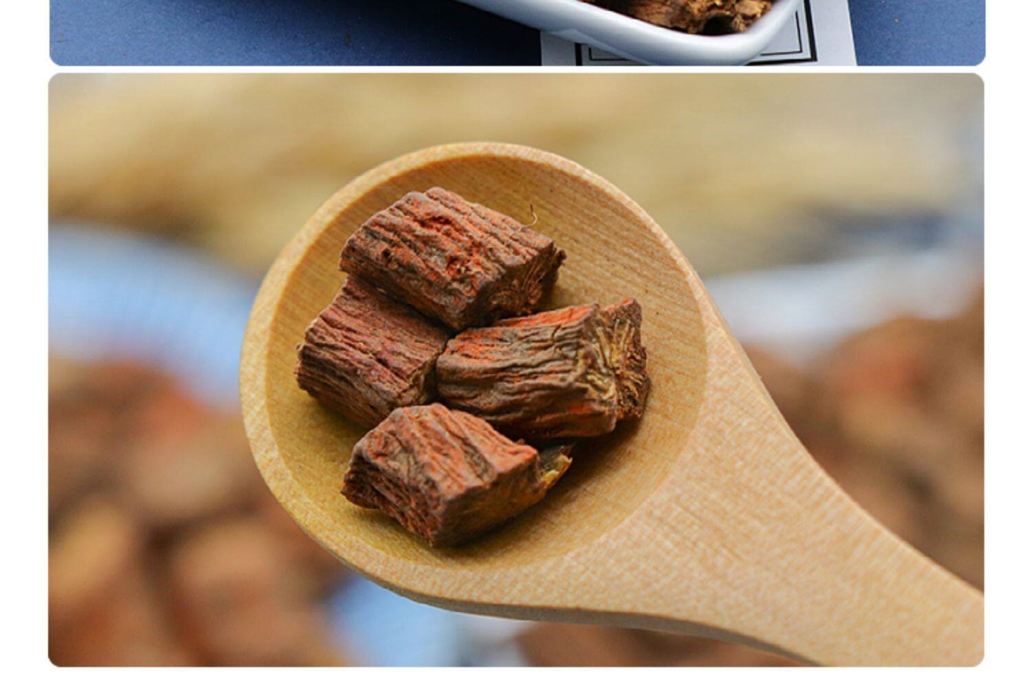 Dried Danshen Red Sage Slices 500g Salvia miltiorrhiza Di Shen TCM Herbal Decoction Pieces Natural Sulfur Free quality and texture