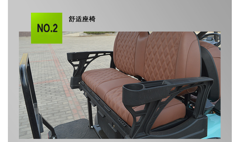 Golf Cart Electric Sightseeing Car Patrol Car Scenic Spot Campus Factory Stadium Ferry 2-8 Houses