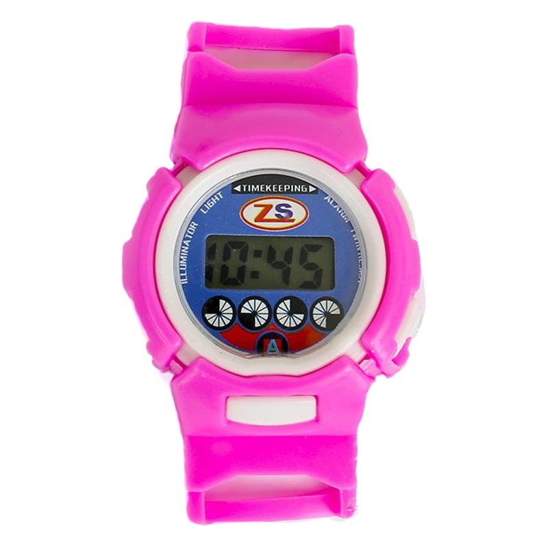 Estudiante de moda color tesoro reloj electrónico para niños multicolor dos yuanes tienda puesto promoción pequeña fuente de regalo