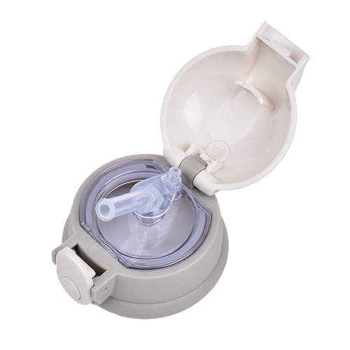 Children's thermos cup lid, water cup lid, cup bear, universal student anti-fall thickened straw lid, kettle accessories wholesale