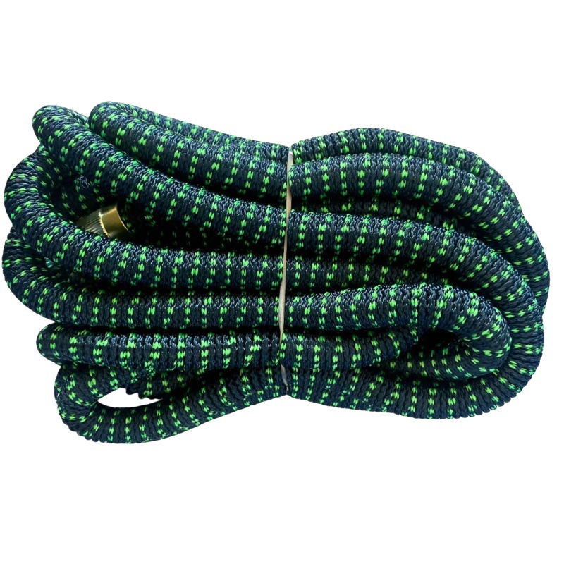 Car wash hose, garden watering hose, triple expansion hose, cross-border retractable high-pressure magic hose, black and green