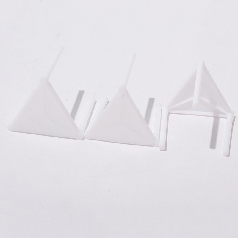 Pizza trípode desechable de plástico pizza rack de pizza para llevar soporte de separación soporte antiadherente 1000 piezas