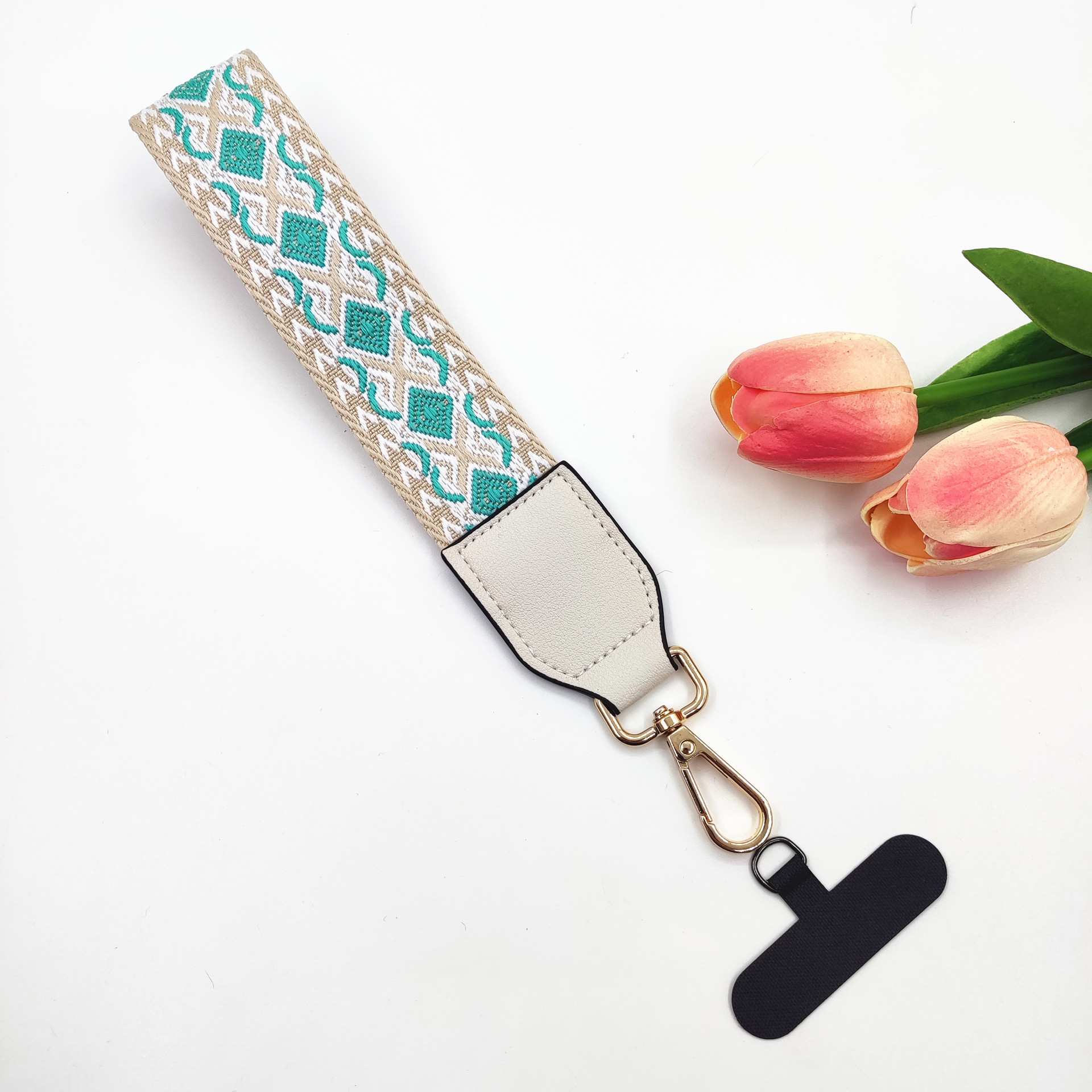 26g Weight Bag Strap Bag Accessories Type 1 Piece Quantity Daily Occasion Polyester Material Geometric Pattern Casual Style 1 Piece Polyester Geometric Bag Strap 4