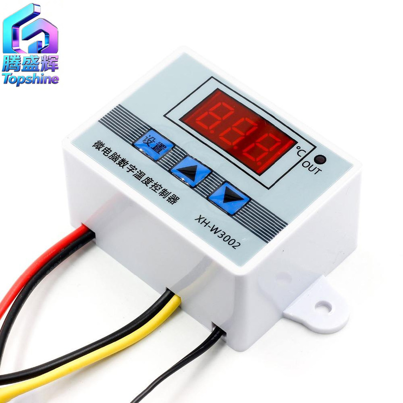 Xh-W3002 Microcomputer Digital Thermostat Temperature Control Switch Temperature Controller Digital Display 0.1 Precision Xh-W3002 Microcomputer Digital Thermostat Temperature Control Switch Temperature Controller Digital Display 0.1 Precision