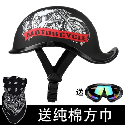 Helmet for Riding | Motosiklet kaskı (dəbilqə) - matte-black-motorcycle-version-flower-not-3c-face-towel-goggles-m