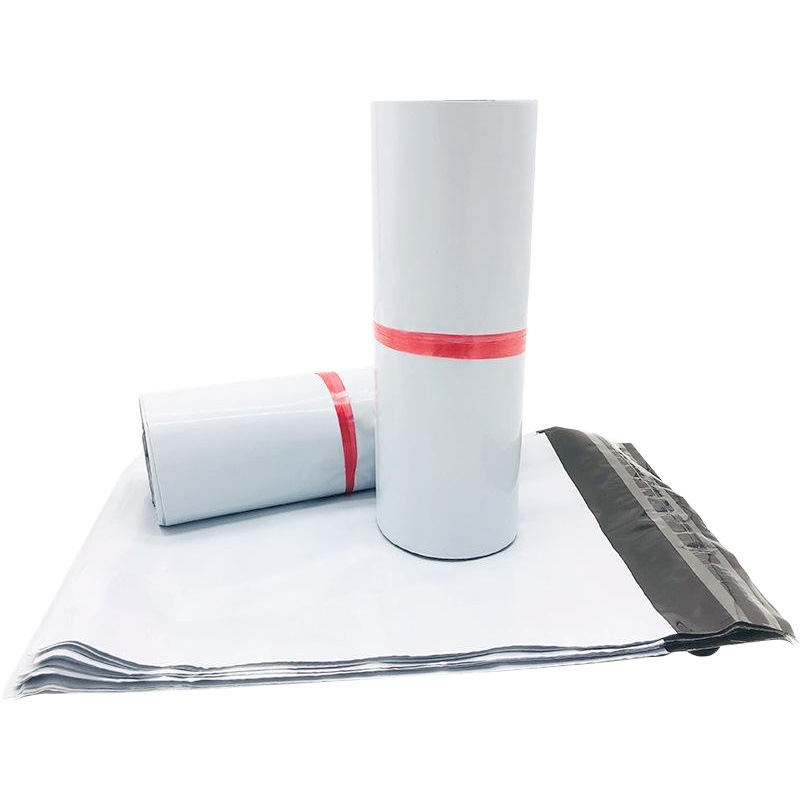 Engrosado 14 seda blanco nuevo material expreso bolsa SF Comercio exterior expreso bolsa de embalaje al por mayor bolsa de embalaje de logística en stock