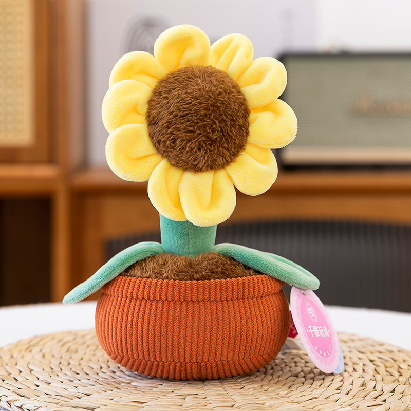 創意的な盆栽の置物のぬいぐるみのぬいぐるみのぬいぐるみ|undefined