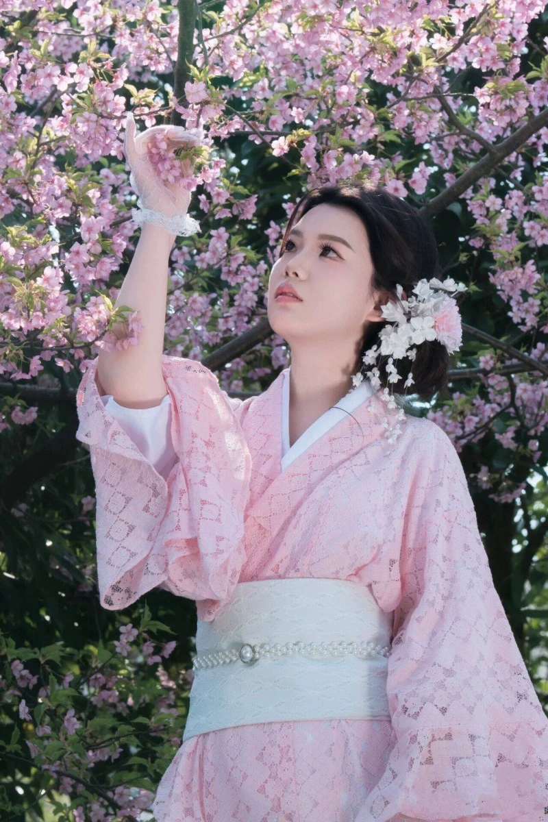 Japanese multicoloured bathrobe, dress