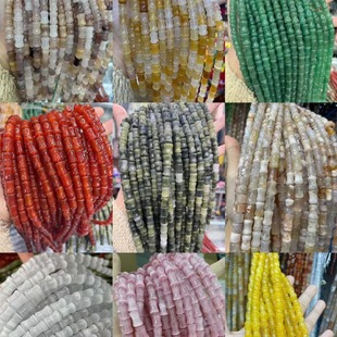8*12mm�񹝺�Ӌ ��Ȼʯ��ɢ�� �S��ֱ�N ֱ����؛ DIY�Ʒ���