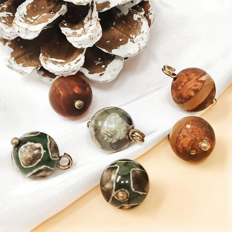 Бусинная пуговица, пряжка, натуральный нефритовый трещина, пряжка