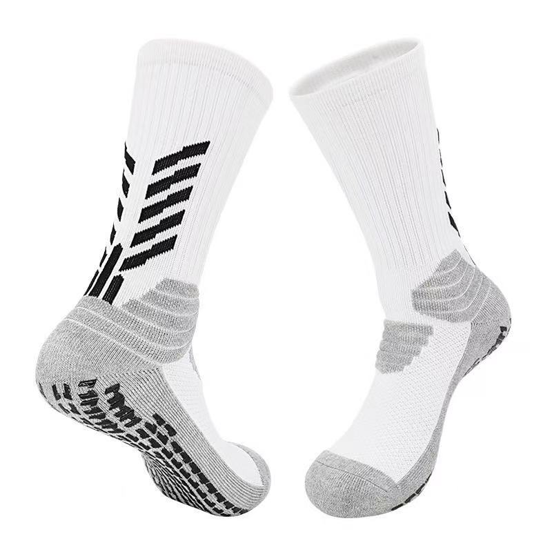 Cross-Border New Thickened Towel-Soled Football Socks, Elite Compression Basketball Socks, Breathable Football Training Sports Socks