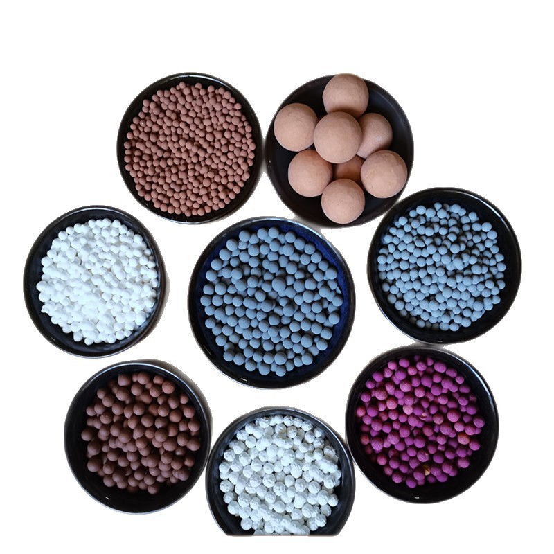 -远红外托玛琳电气石白色微孔陶瓷颗粒吸附分离负载液体吸附球