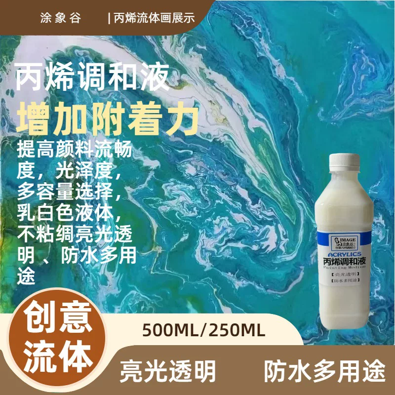 Pigment matte waterproof protective acrylic, DIY