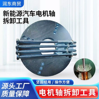 New Energy Vehicle Motor Shaft Disassembly Tool, Oil-Cooled Shaft Can Be Disassembled with Auto Repair Tools, Motor Repair Bearing Tool (Mühərrik alətləri)