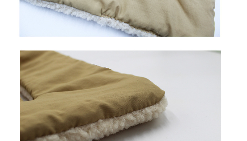 Warm Lamb Fleece Winter Scarf For Men And Women Solid Colour_voghion.com