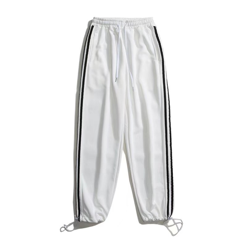 Summer Men's Sports Casual Pants Loose Breathable Trousers Youth Basketball Pants Running Group Overalls Trendy