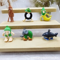 震え音熱梗山海経アクリル海市異獣が抽象的なキーホルダーのペンダントネット赤プレゼント卸売りをした