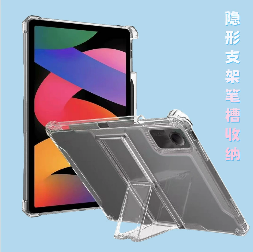 Модульный чехол для Xiaomi Flat 6 защитный чехол с отсеком для пера Redmi SE11, подставка для RedmiPad 10.6, антипадение, PC-чехол