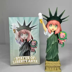 自由の女神アニアフィギュアスパイままごとシャーシおもちゃ装飾品二次元アニメ美少女フィギュア