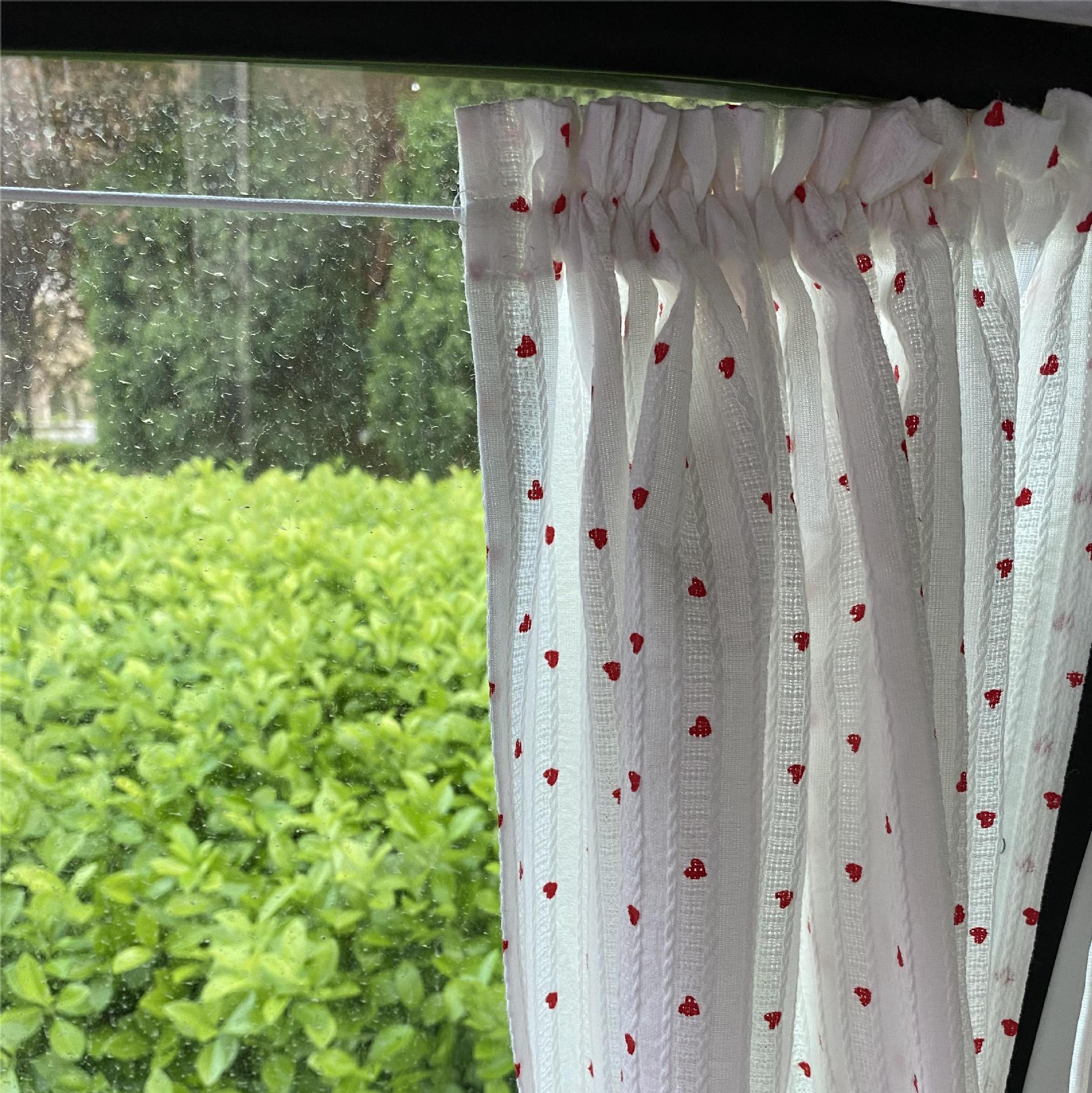 Car tram sunshade curtain ins shading sucker car interior heat insulation sunscreen car curtain sunshade children