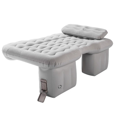 Vehicle-mounted inflatable bed: foldable bed for car back