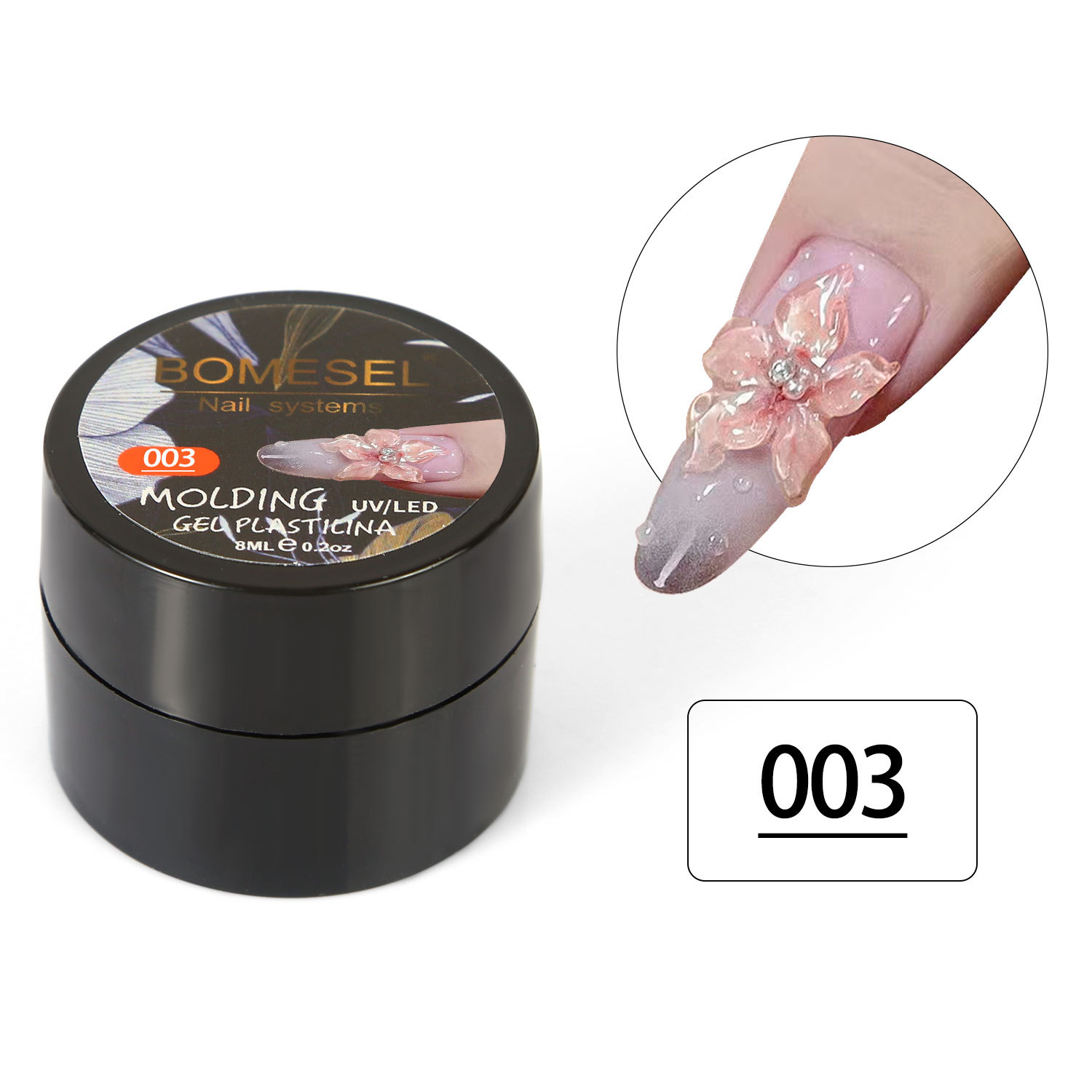 Gel funcional para decoración de uñas, gel sólido para esculpir, gel de pintura estéreo 3D, gel para modelar, gel de color para uñas, gel para amasar, directamente de fábrica.