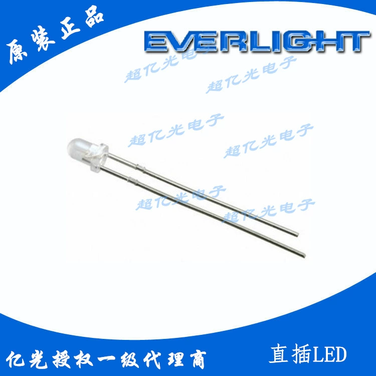 Everlight F3MM прямой штекер изумрудно-зеленый свет 204-10SUGC/S400-A5 новый оригинальный аутентичный