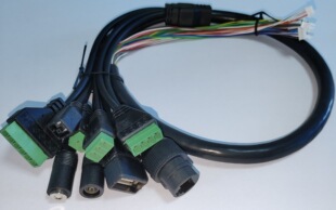 Infrared Hd Network Security Surveillance Camera Tail Line, Infrared Face Access Control Camera Harness